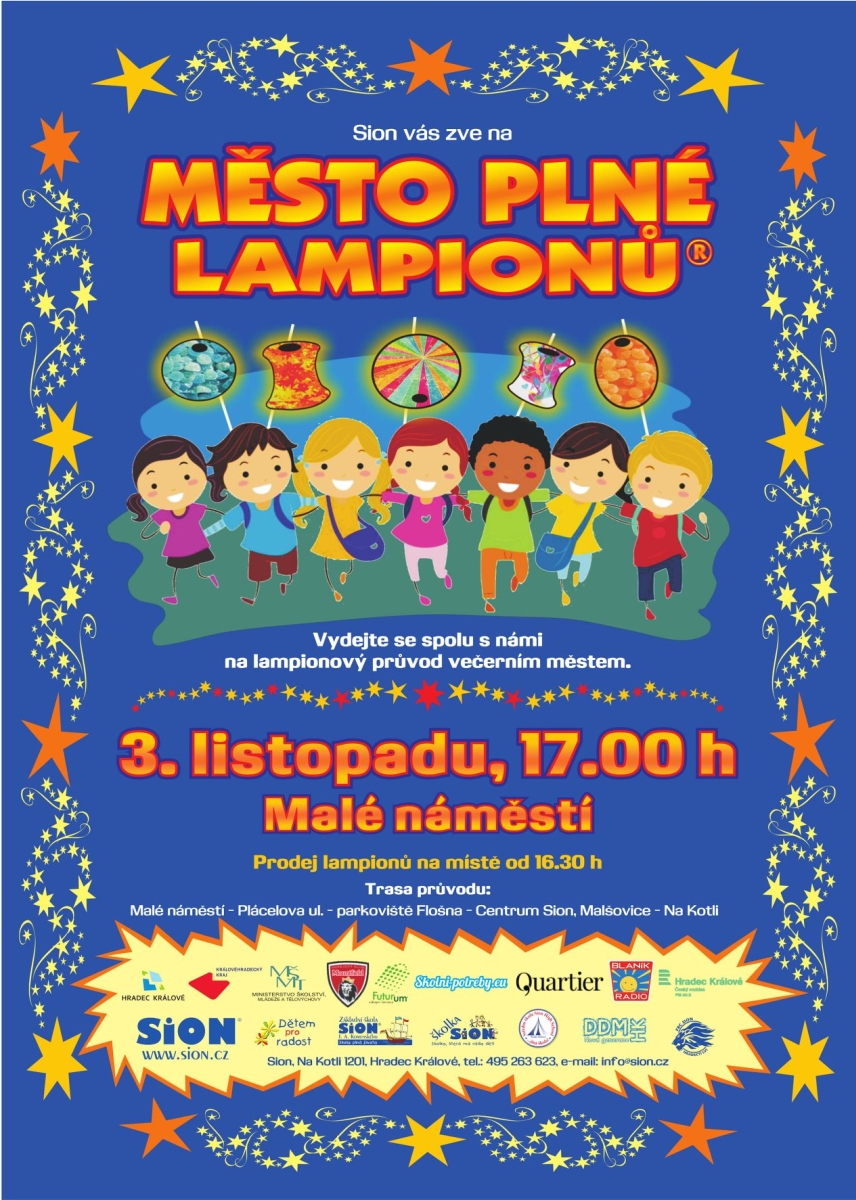 Město plné lampionů 2018 - aneb Lampionový průvod jako putování českými dějinami