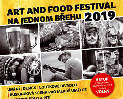 Již v sobotu se sejdeme Na jednom břehu v rámci ART AND FOOD FESTIVALU