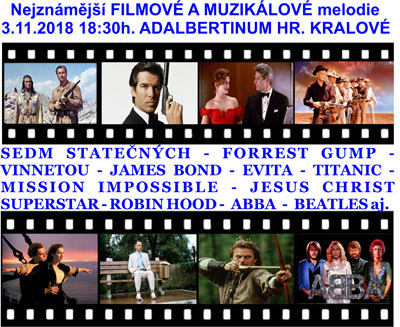 SLAVNÉ FILMOVÉ A MUZIKÁLOVÉ MELODIE 