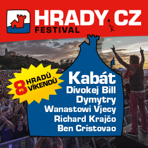 Hudební festival Hrady CZ začíná svou letošní tour na Točníku s Kabáty, Divokým Billem, Benem Cristovaem či Wanastowými Vjecmi a oznamuje kompletní program Hudební festival Hrady CZ začíná svou letošní tour na Točníku s Kabáty, Divokým Billem, Benem Cristovaem či Wanastowými Vjecmi a oznamuje kompletní program