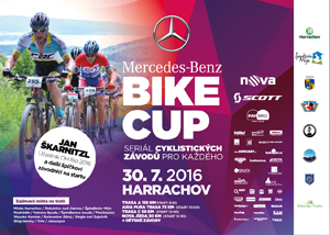 Seriál Mercedes-Benz Bike Cup míří do Harrachova, láká na trasu 138 km