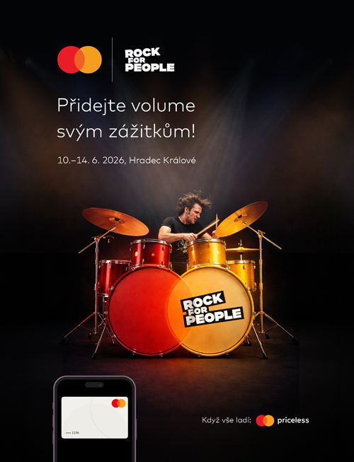Novým generálním partnerem Rock for People se stává společnost Mastercard