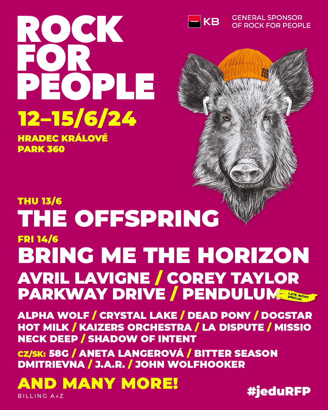 Rock for People odstartoval oblíbený adventní kalendář druhým headlinerem – The Offspring! Rock for People odstartoval oblíbený adventní kalendář druhým headlinerem – The Offspring!