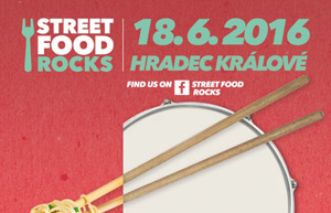Turné Street Food Rocks nabídne gastronomický koncert s rockovou hudební přílohou - i v Hradci Králové 