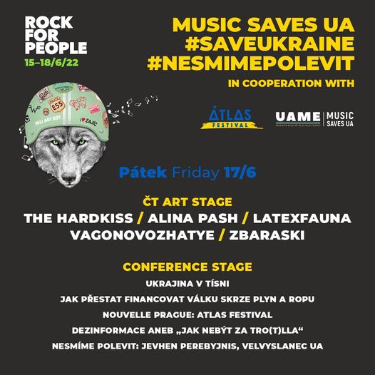 Vyprodaný 26. ročník Rock for People příští týden nabídne 4 dny plné hudby či pestrý doprovodný program na podporu Ukrajiny