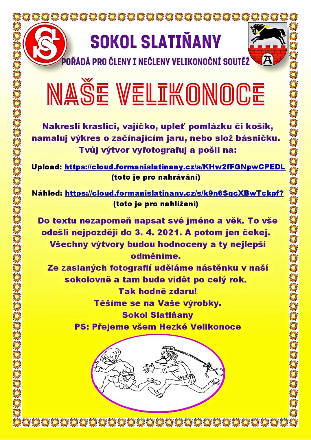 Sokol Slatiňany - Naše Velikonoce