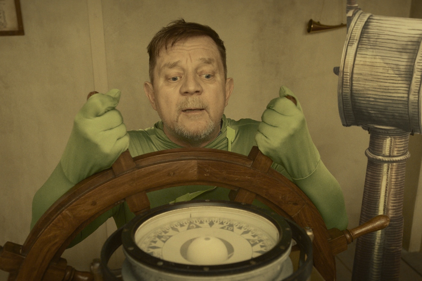 Petr Čtvrtníček jako mlok Andy v připravovaném filmu podle slavného románu  Karla Čapka Válka s mloky, který letos slaví 90 let od vydání