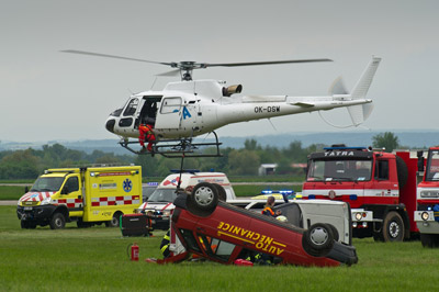 Mistr světa Martin Šonka i vrtulník ze seriálu M*A*S*H ohromí návštěvníky letošní Helicopter Show