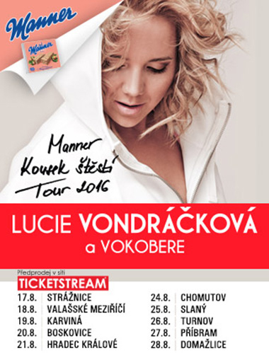 LUCIE VONDRÁČKOVÁ A VOKOBERE KONCERT PŘESUNUT