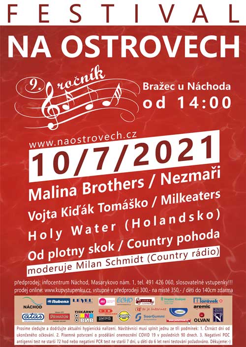 NA OSTROVECH 2021 ZAZNÍ COUNTRY, FOLK I ROCK´N´ROLL Z HOLANDSKA