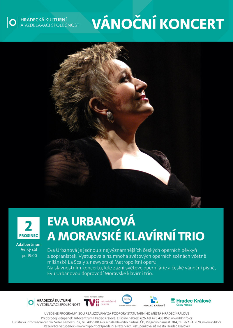EVA URBANOVÁ SE PO LETECH VRACÍ DO HRADCE KRÁLOVÉ