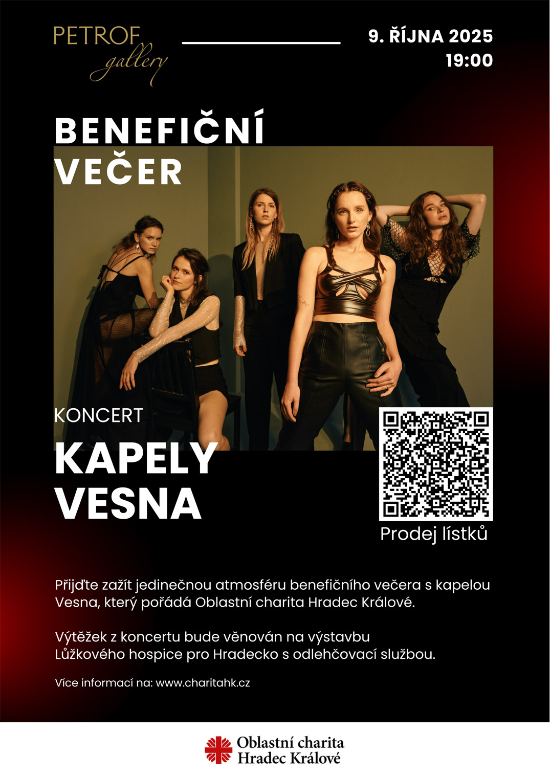 Kulturní akce - benefiční koncert 