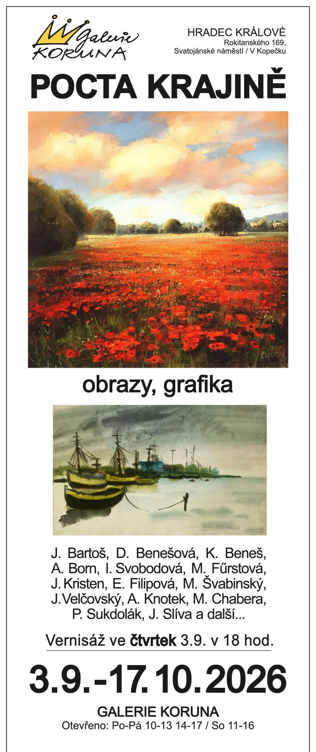 Kulturní akce - P O C T A K R A J I N Ě Kulturní akce - P O C T A K R A J I N Ě